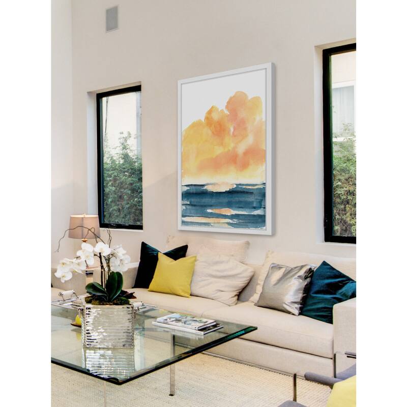 'Waterscape' Framed Painting Print