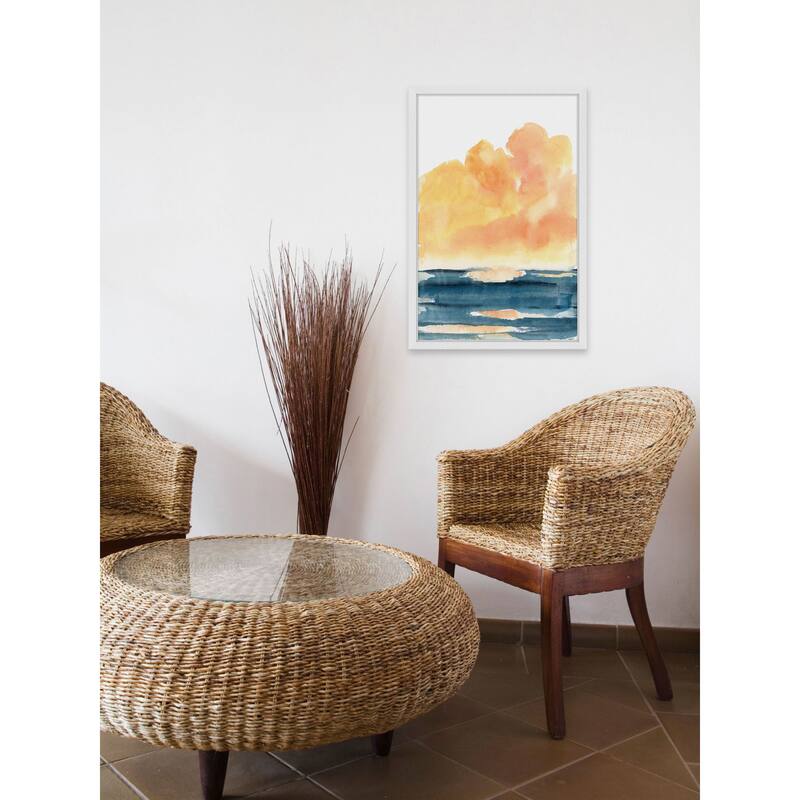 'Waterscape' Framed Painting Print