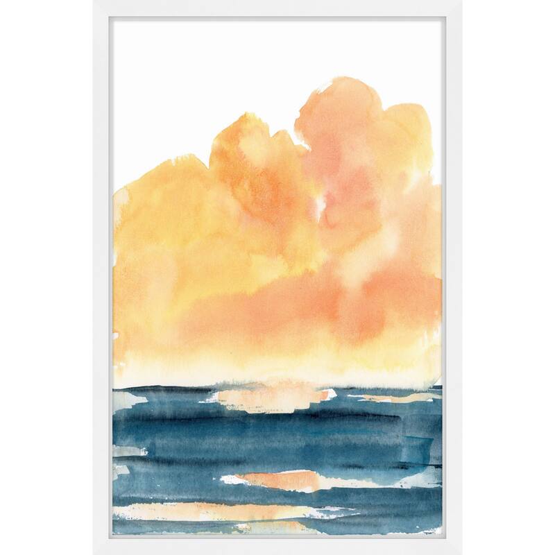 'Waterscape' Framed Painting Print