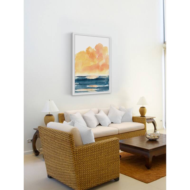 'Waterscape' Framed Painting Print