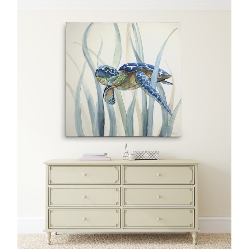 Turtle in Seagrass II