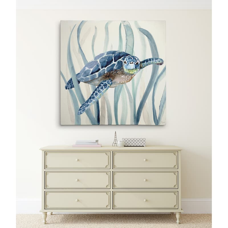 Turtle in Seagrass I