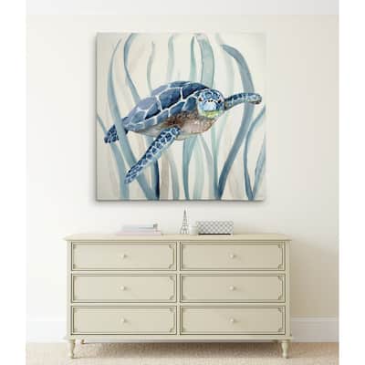 Turtle in Seagrass I