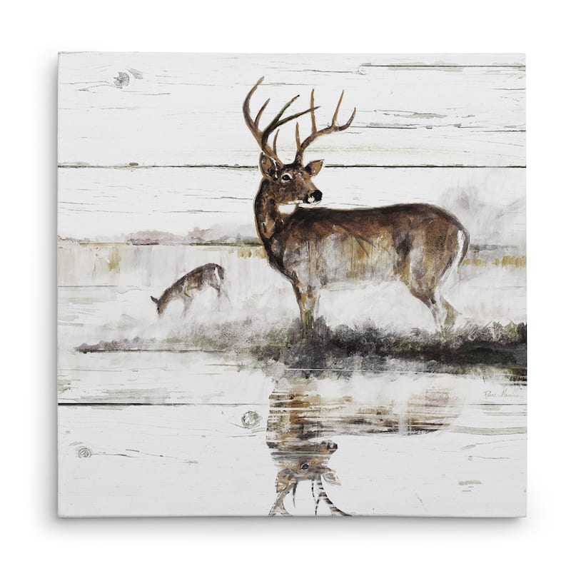 Rustic Misty Deer