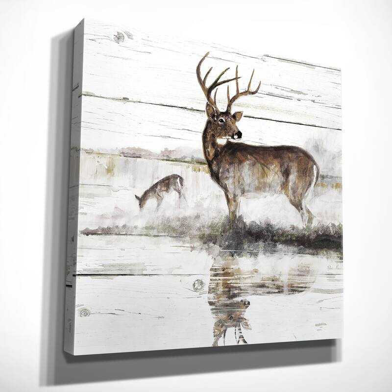 Rustic Misty Deer
