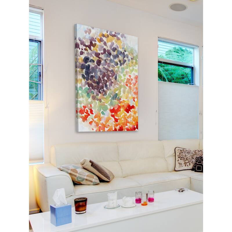 'Changing Seasons' Painting Print on Wrapped Canvas - Multi-Color