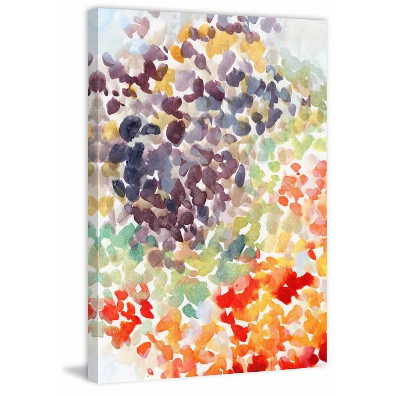 'Changing Seasons' Painting Print on Wrapped Canvas - Multi-Color