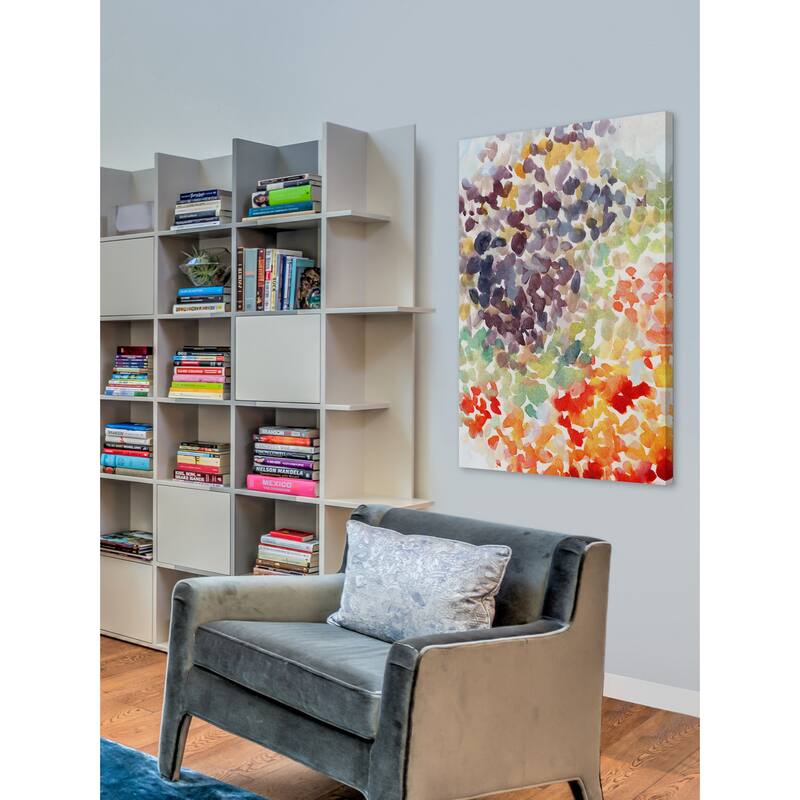 'Changing Seasons' Painting Print on Wrapped Canvas - Multi-Color