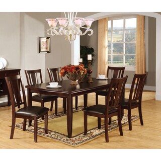 dining america furniture table espresso contemporary inch leaf dinette piece wopp