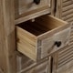 preview thumbnail 4 of 5, White Quartz Marble-top 48-inch Rustic-style Single-sink Bathroom Vanity