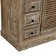 preview thumbnail 5 of 5, White Quartz Marble-top 48-inch Rustic-style Single-sink Bathroom Vanity