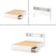 preview thumbnail 4 of 4, South Shore Reevo White Full-size Mates Bed with Bookcase Headboard