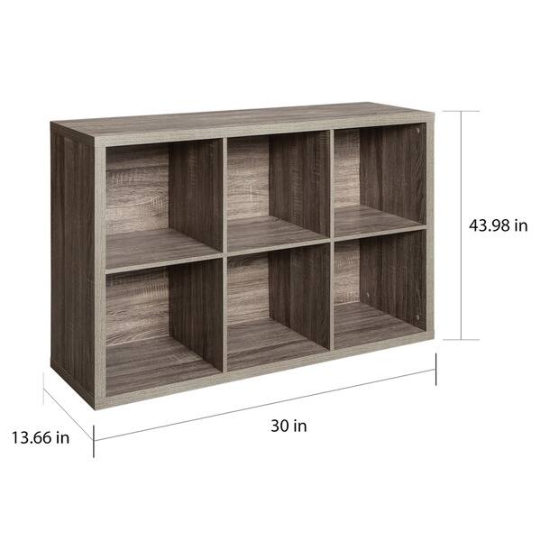 Shop Closetmaid Decorative Storage 6 Cube Organizer Free