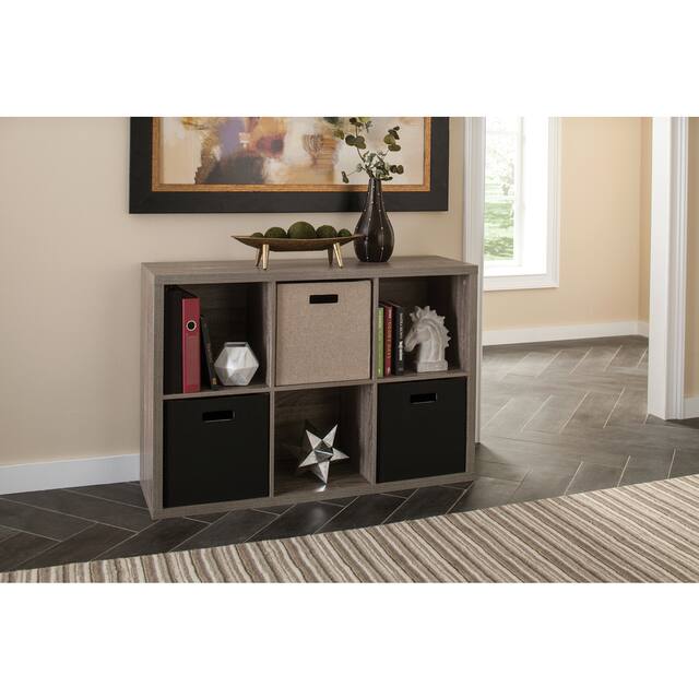 ClosetMaid Decorative Storage 6-cube Organizer