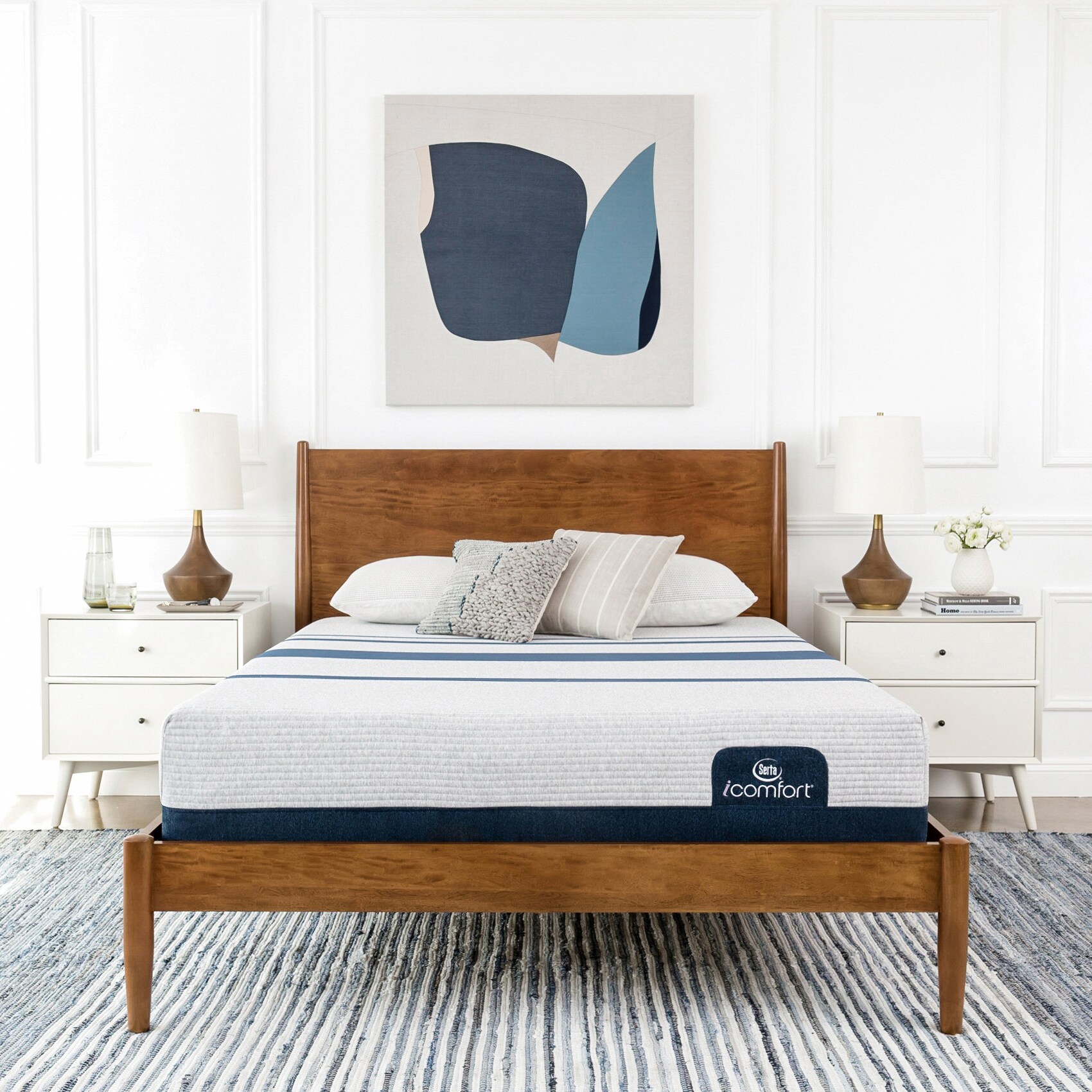 serta icomfort blue fusion 300 pillowtop queen mattress