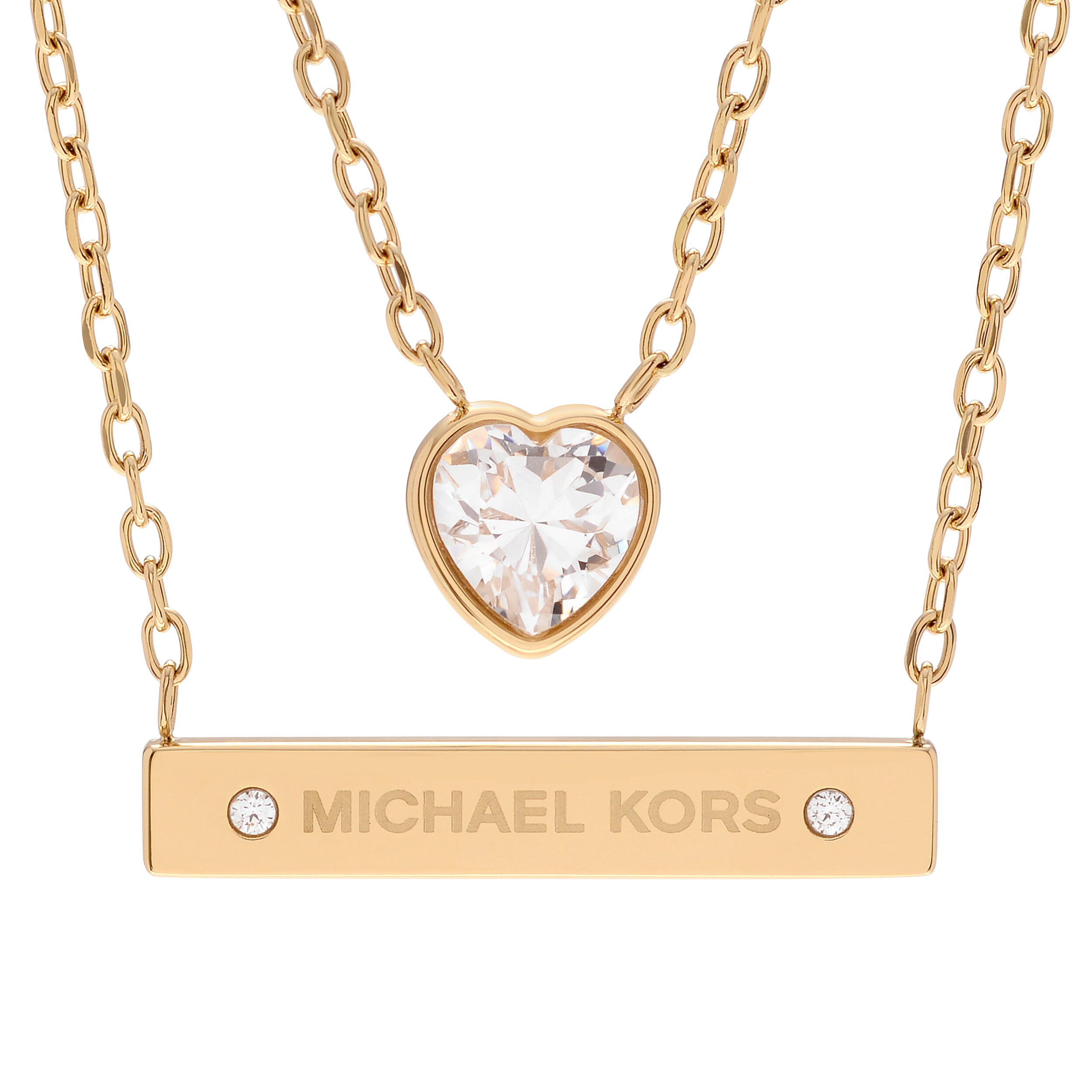 michael kors layered necklace