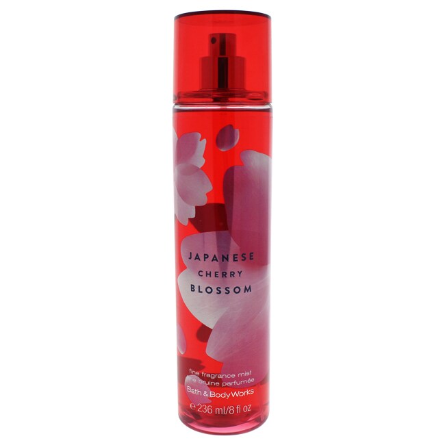 Bath & Body Works Japanese Cherry Blossom Women's 8-ounce Fine Fragrance Mist - Clear