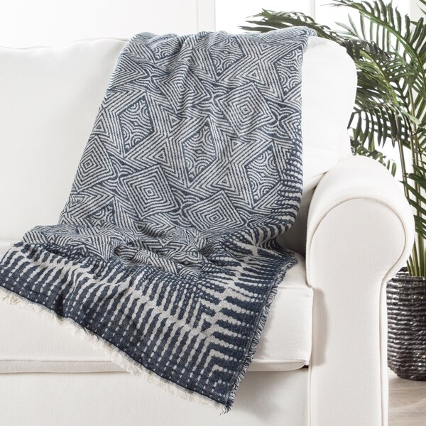 Geometric throw online blanket