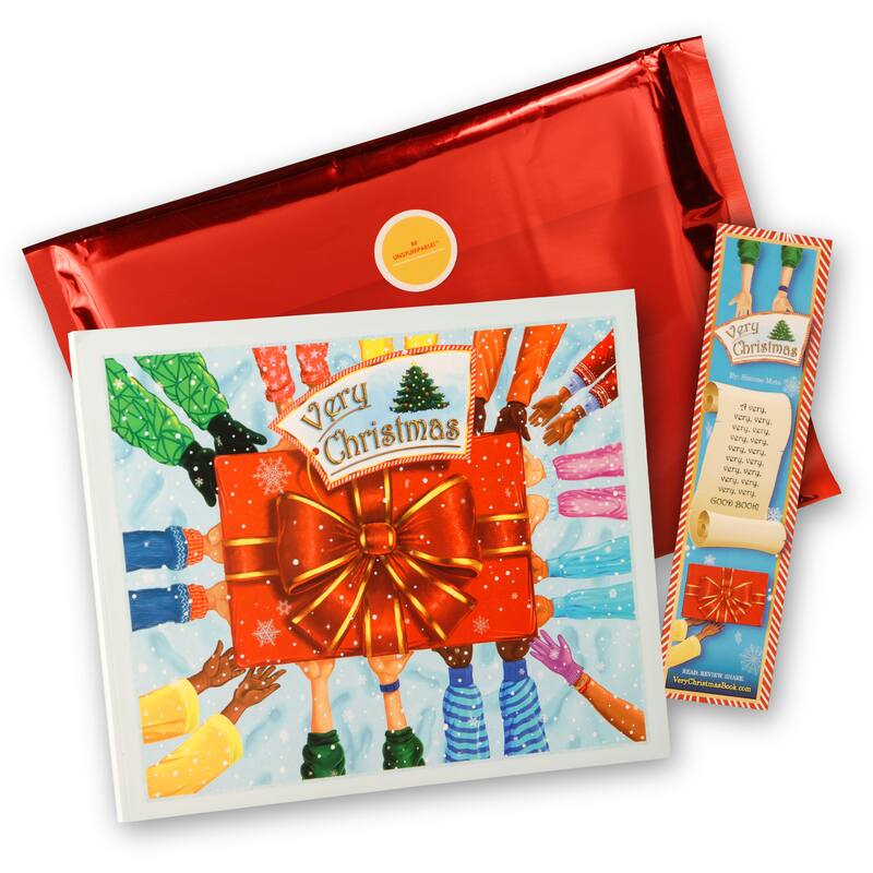 National Tree Company Simone Mets 'Very Christmas' Paperback Book - 12 in