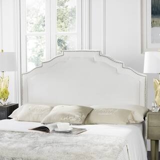 Size King White Headboards For Less Safavieh Alexia White Headboard King