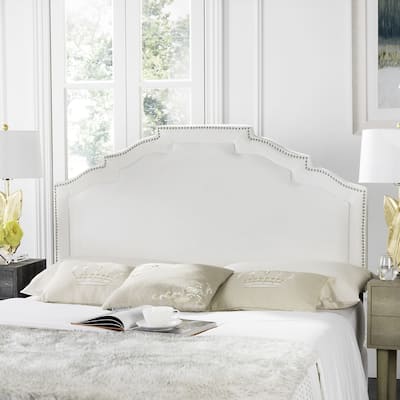 SAFAVIEH Alexia White Headboard (Queen)