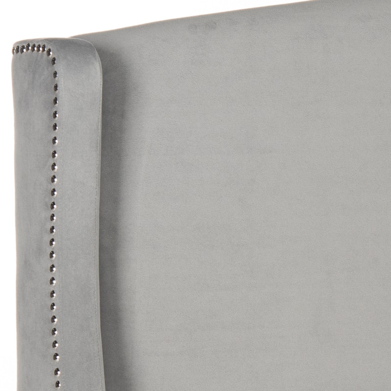 SAFAVIEH Austin Pewter Wingback Headboard (Full)