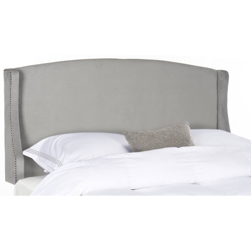 SAFAVIEH Austin Pewter Wingback Headboard (Full)