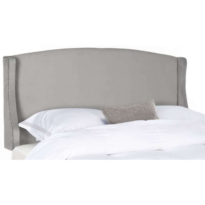 SAFAVIEH Austin Pewter Wingback Headboard (Full)