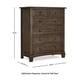 preview thumbnail 3 of 1, Evolur Cheyenne and Santa Fe Wood 6-drawer Chest