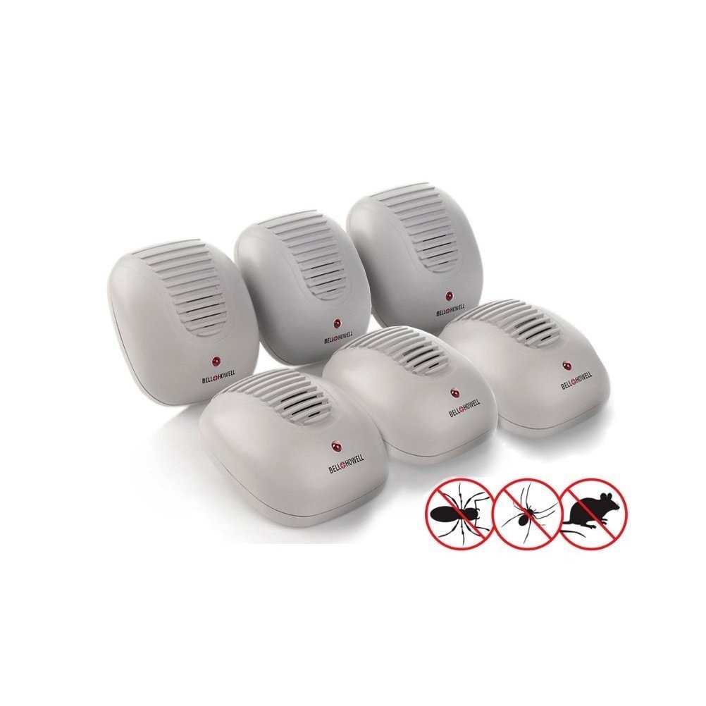 Bell and Howell Ultrasonic Pest Repeller 6 Pack | eBay