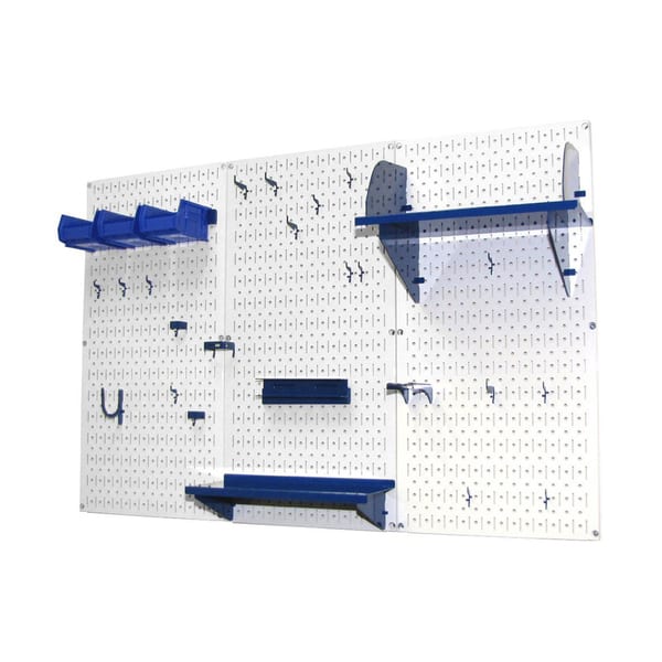 4Ft Wall Mount Metal Tools Pegboard Storage Organizer Pegboard