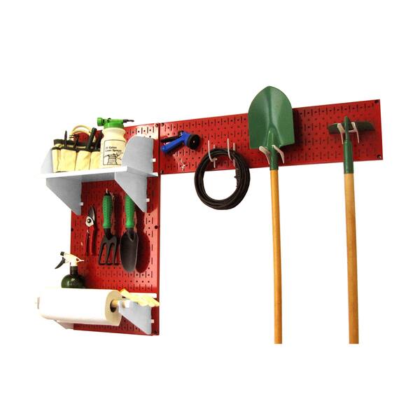 Wall Control Pegboard Garden Tool Board Organizer with Red Pegboard Bed Bath & Beyond 16391926