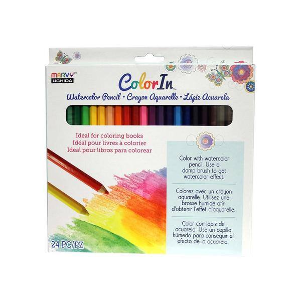 Shop Uchida Colorin Watercolor Pencil 24pc Overstock 16392437