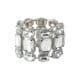 preview thumbnail 3 of 1, Jeweled Gem Stone Napkin Ring - Set of 4
