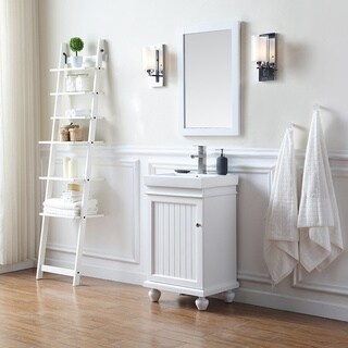 Simple Living Bamboo E Saver N A Free Shipping Today Ove Decors Amber Light Grey 20 Inch Bathroom Vanity