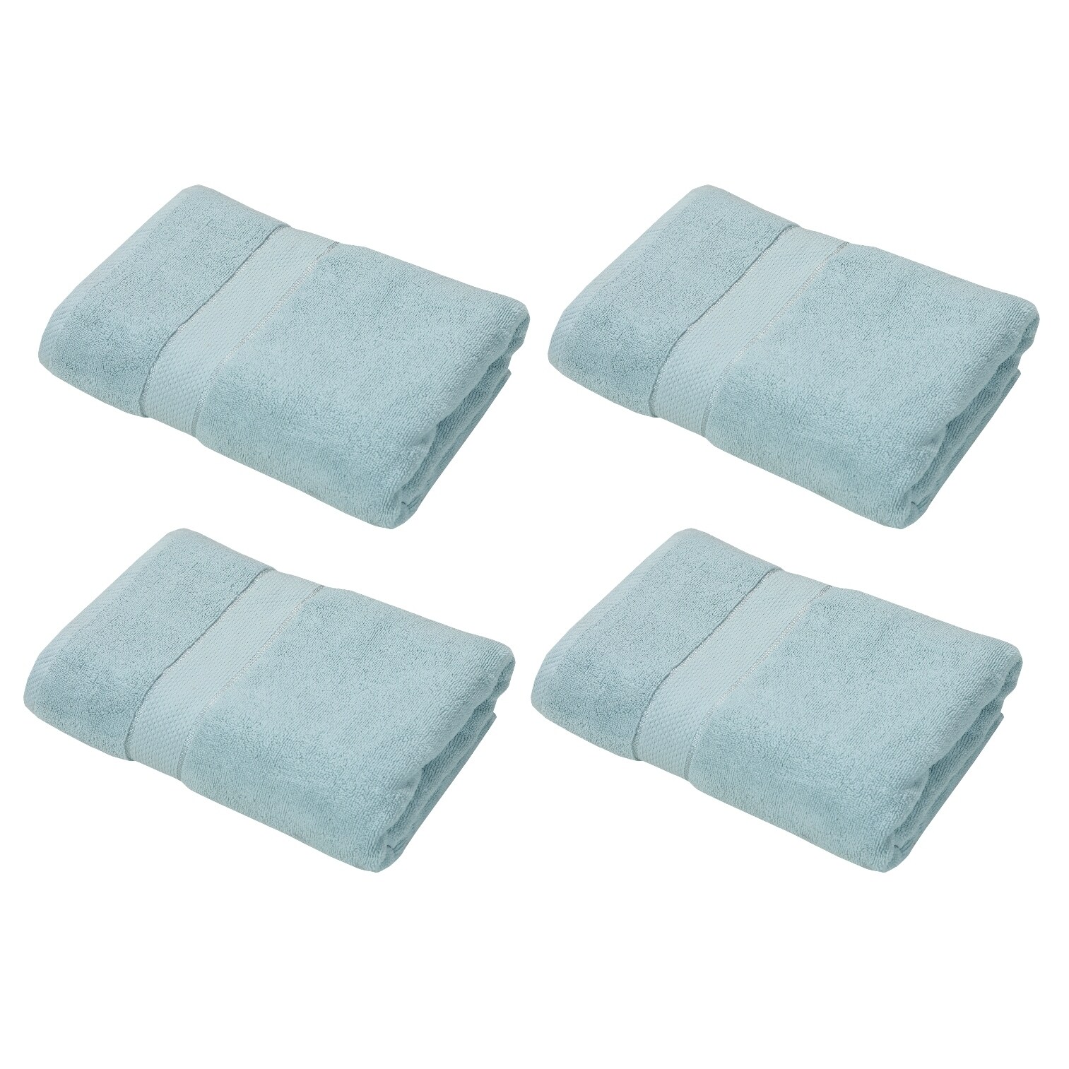 100% Cotton 5-Piece Bath Towel Set - 54 L x 27 W - On Sale - Bed Bath &  Beyond - 31595532