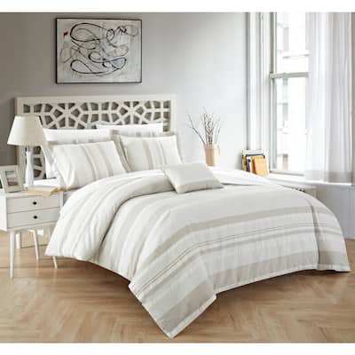 Off White Ruched Duvet Covers Sets Find Great Bedding Deals