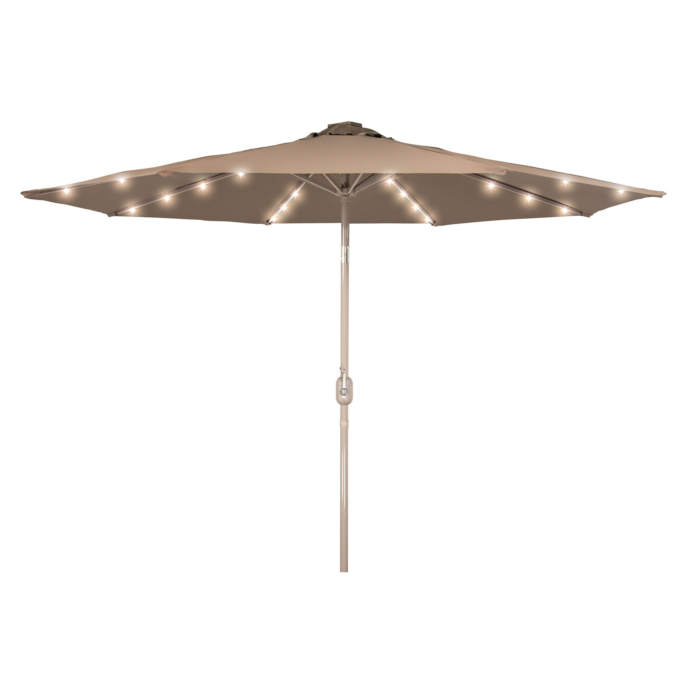 Tilt Crank Patio Umbrella By Trademark Innovations Tan 7 Umbrellas Patio Furniture Accessories