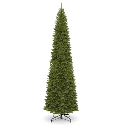 National Tree Company 12-foot North Valley Spruce Pencil Slim Tree
