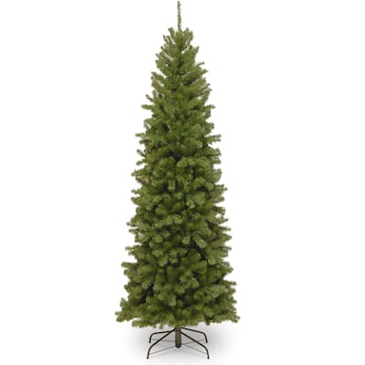 National Tree Company 6.5 ft. North Valley Spruce Pencil Slim Tree - 6.5 Foot