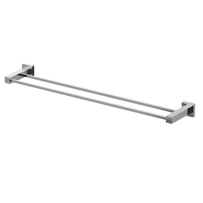 Eviva Twin Toweller Towel Bar (Chrome) Bathroom Accessories