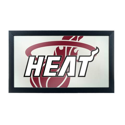 NBA Framed Logo Mirror - Fade
