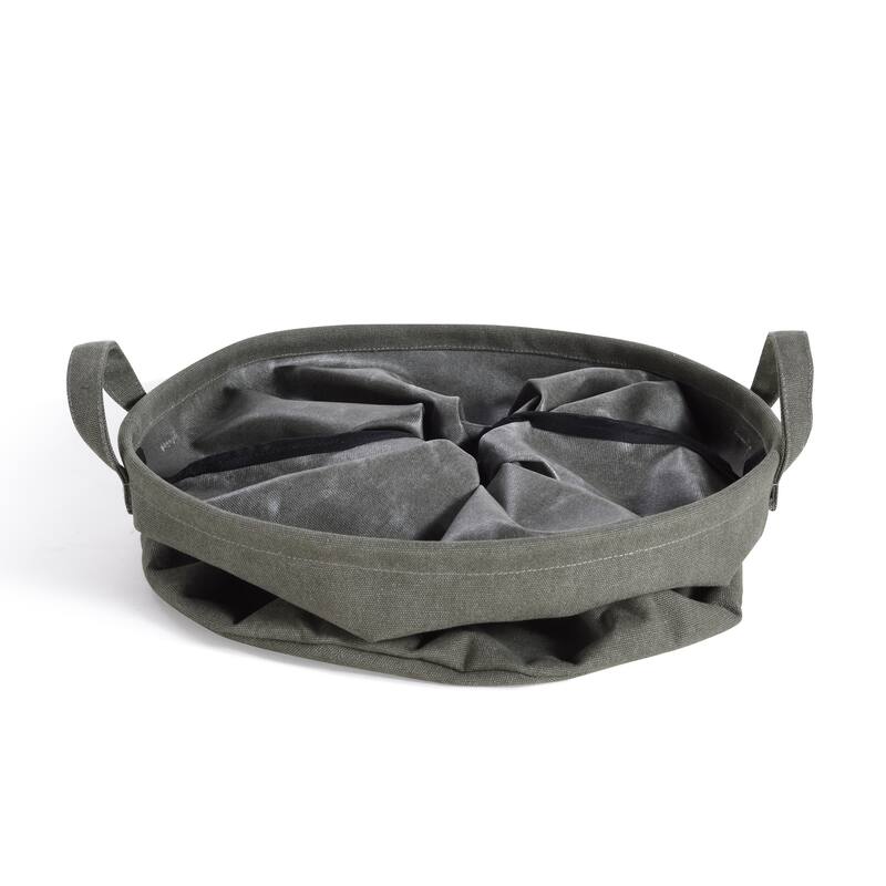 Danya B. Army Canvas Laundry Bucket