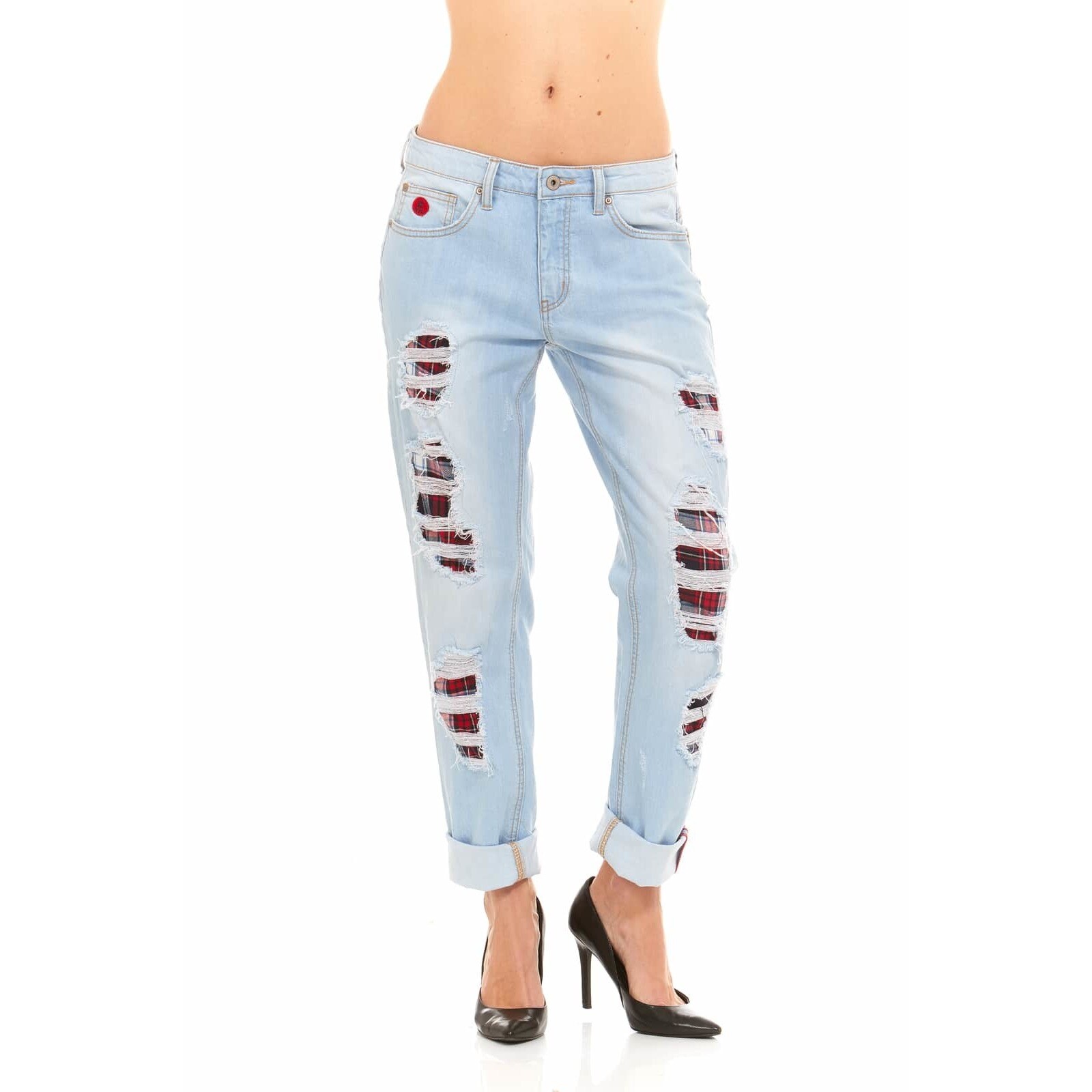 distressed khaki jeans womens