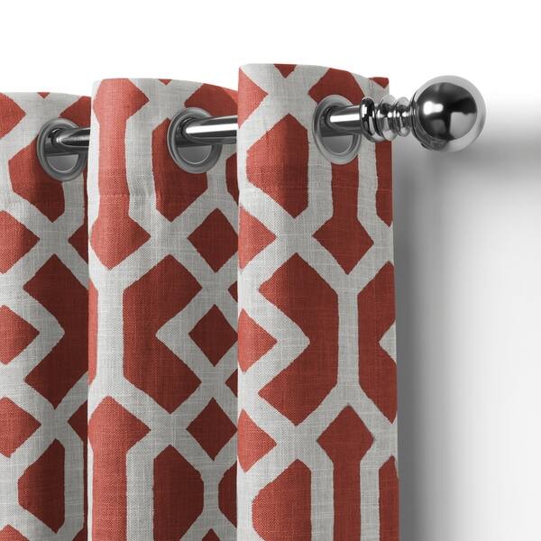 Shop Elrene Grayson Trellis Room Darkening Window Curtains Free