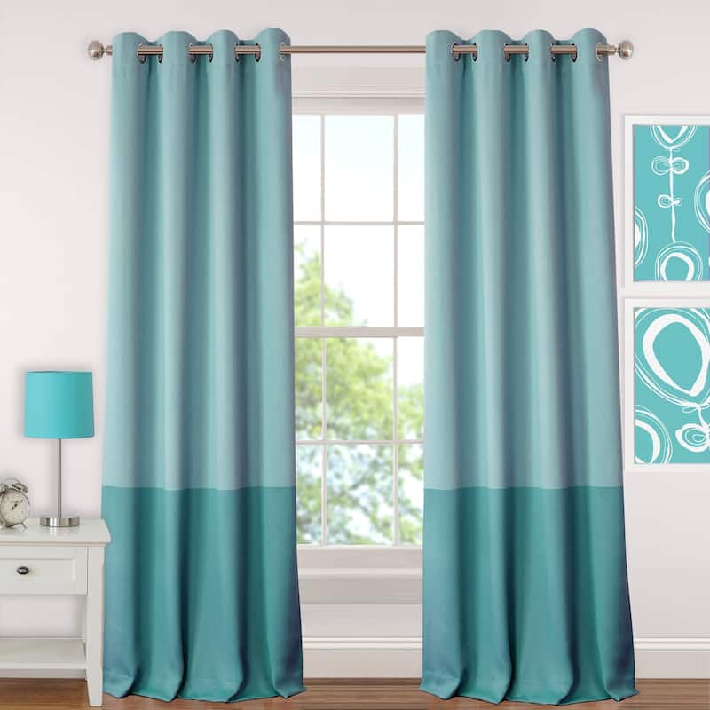 Elrene Madeline Juvenile Room Darkening Grommet Curtain Panel