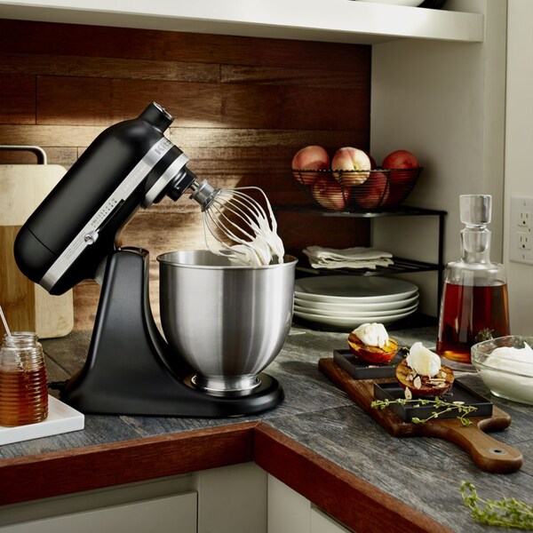 Kitchenaid black matte mixer sales