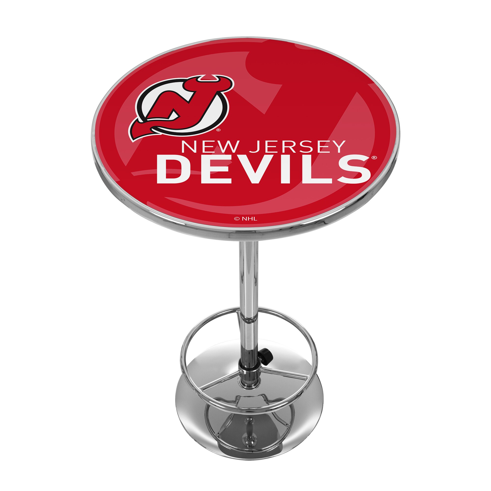 New Jersey Devils 14 Glass Pub Lamp