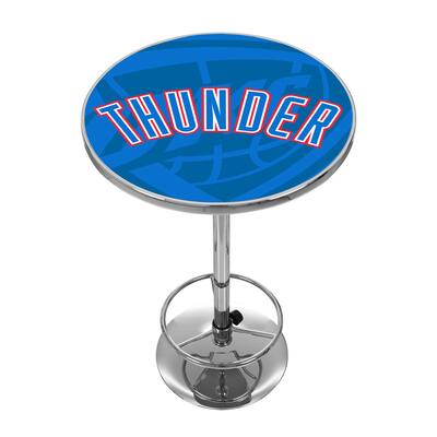 NBA Chrome Pub Table - Fade - 27.375" x 27.375" x 42"
