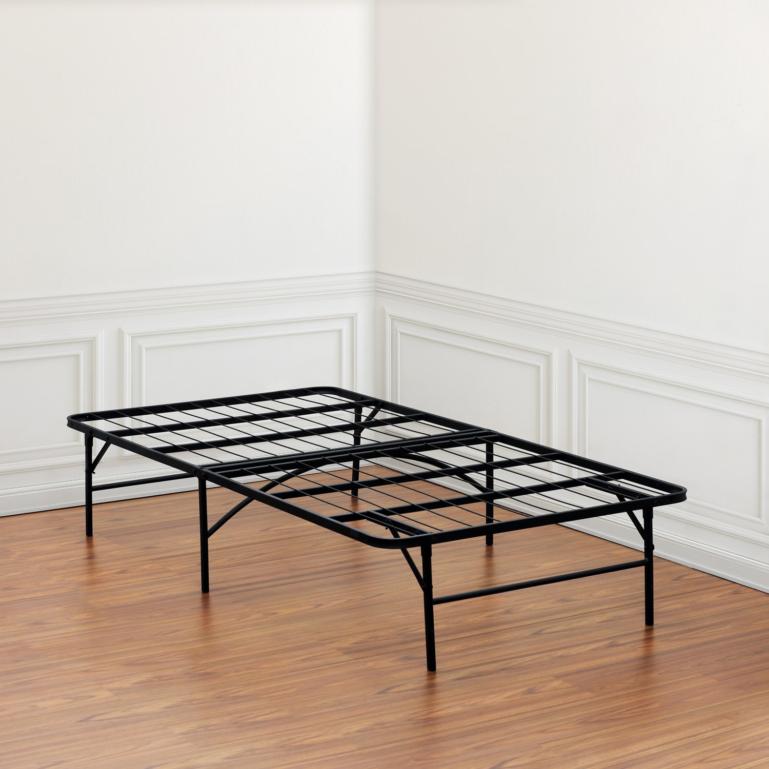 Shop Furinno Angeland Mattress Foundation Platform Metal Bed Frame